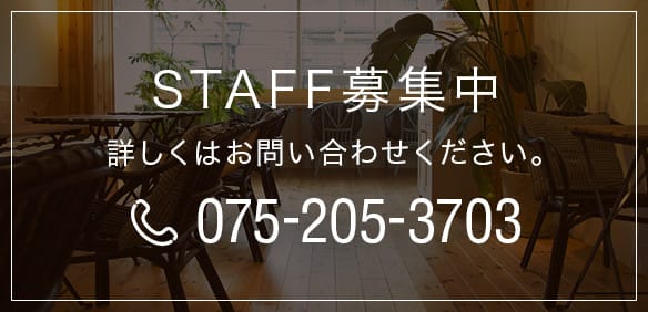 STAFF募集中